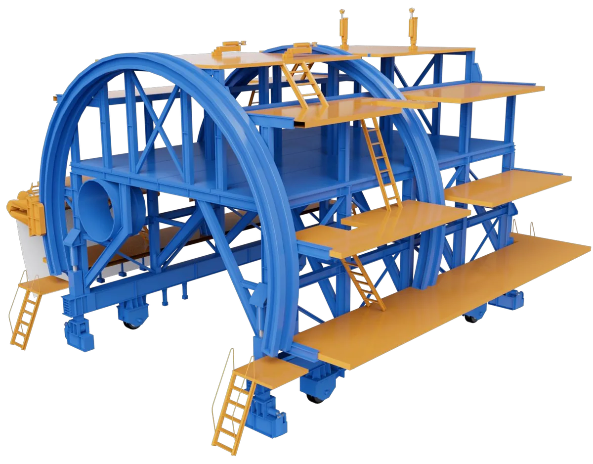 Waterproofing & Rebar Trolleys
